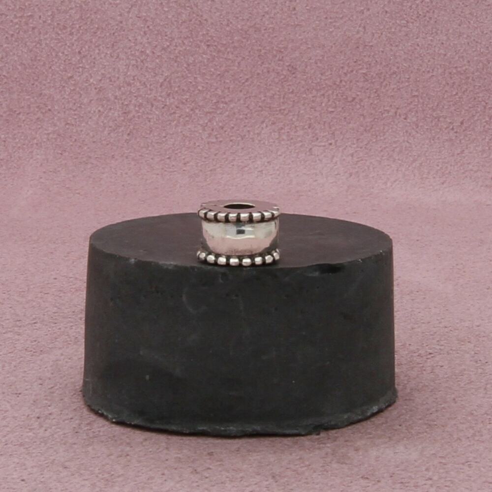 pandora sterling silver beveled clip bead charm pendant